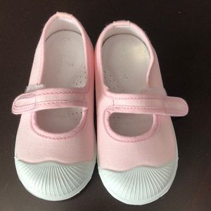 Jacadi pink shoes size 22